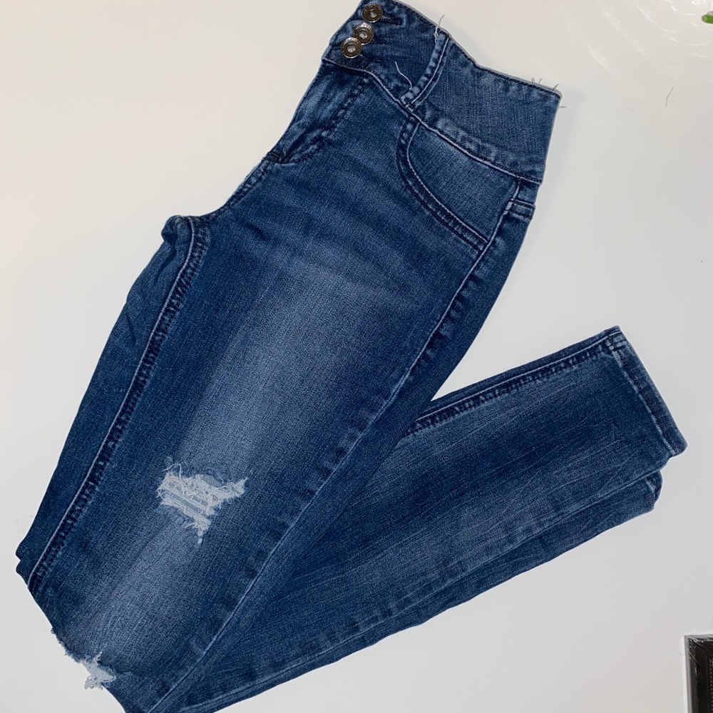 Black Heart Hot Topic Skinny Jeans